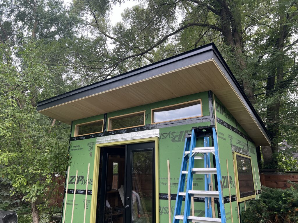 Tongue and Groove Pine ceiling Installation in Chicago IL